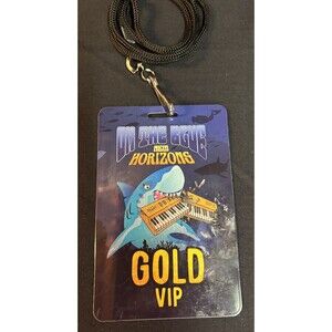 2024 On The Blue Cruise Justin Hayward Laminate Backstage Pass VIP Moody Blues